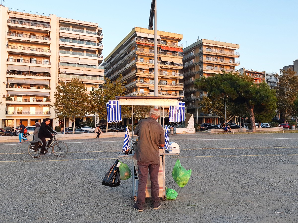The pace of everyday life in Thessaloniki is relaxed