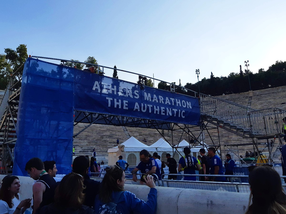 Authentic Marathon race in Athens