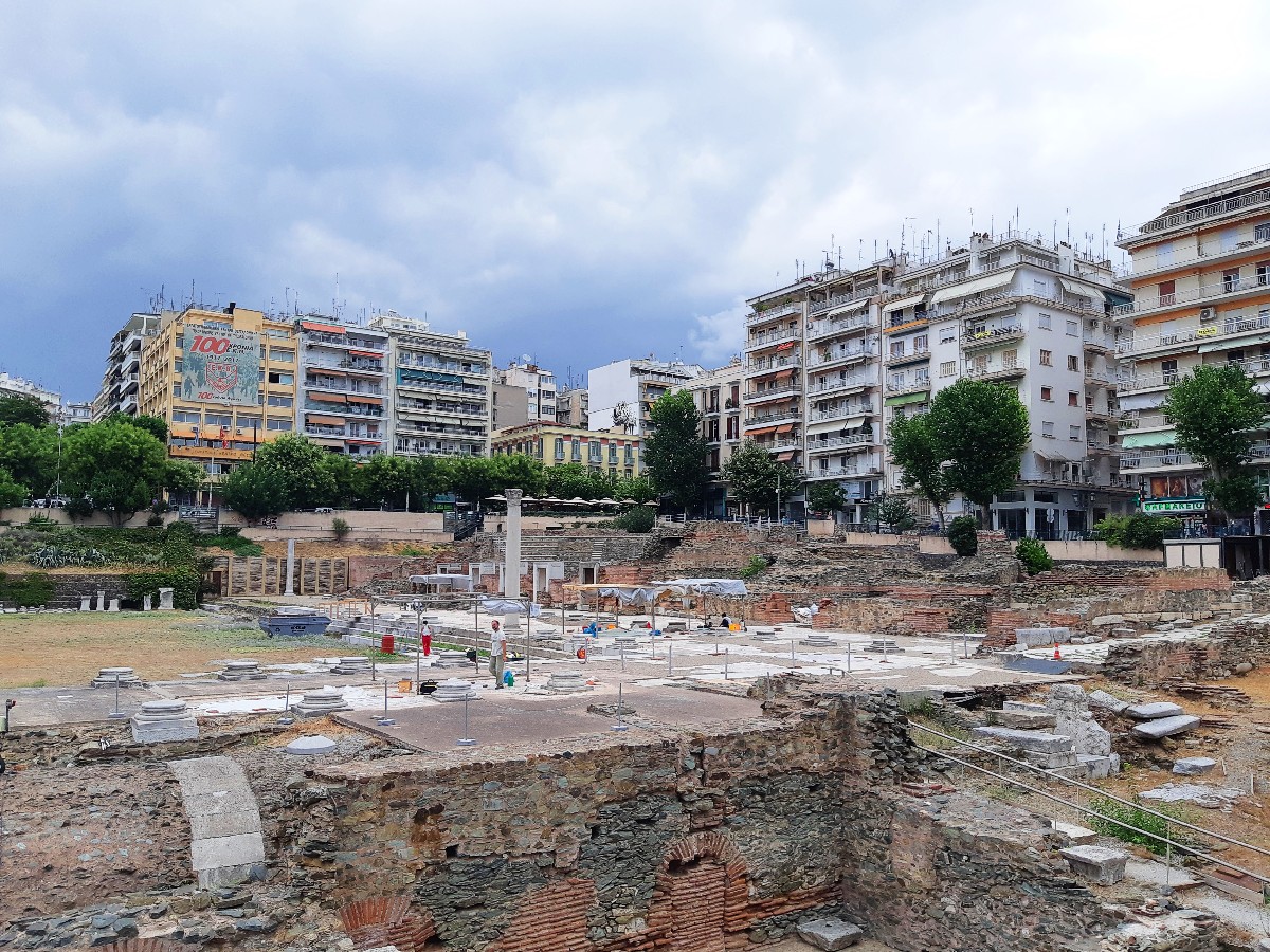 The Roman Forum in Thessaloniki
