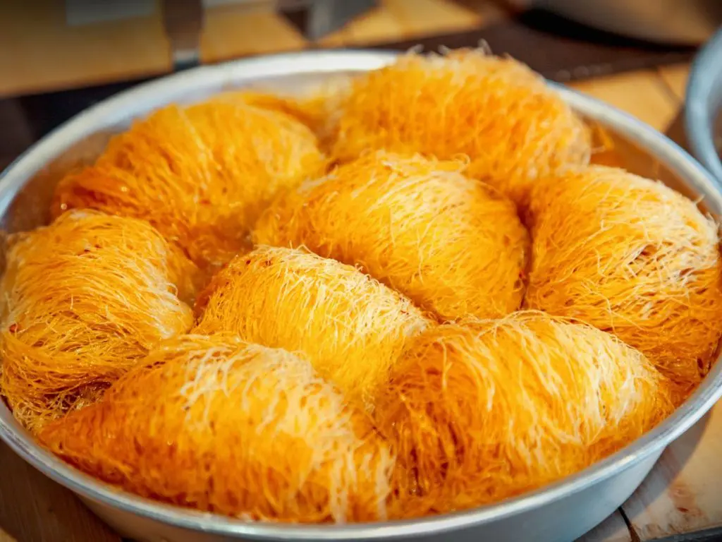Kataifi Greek dessert