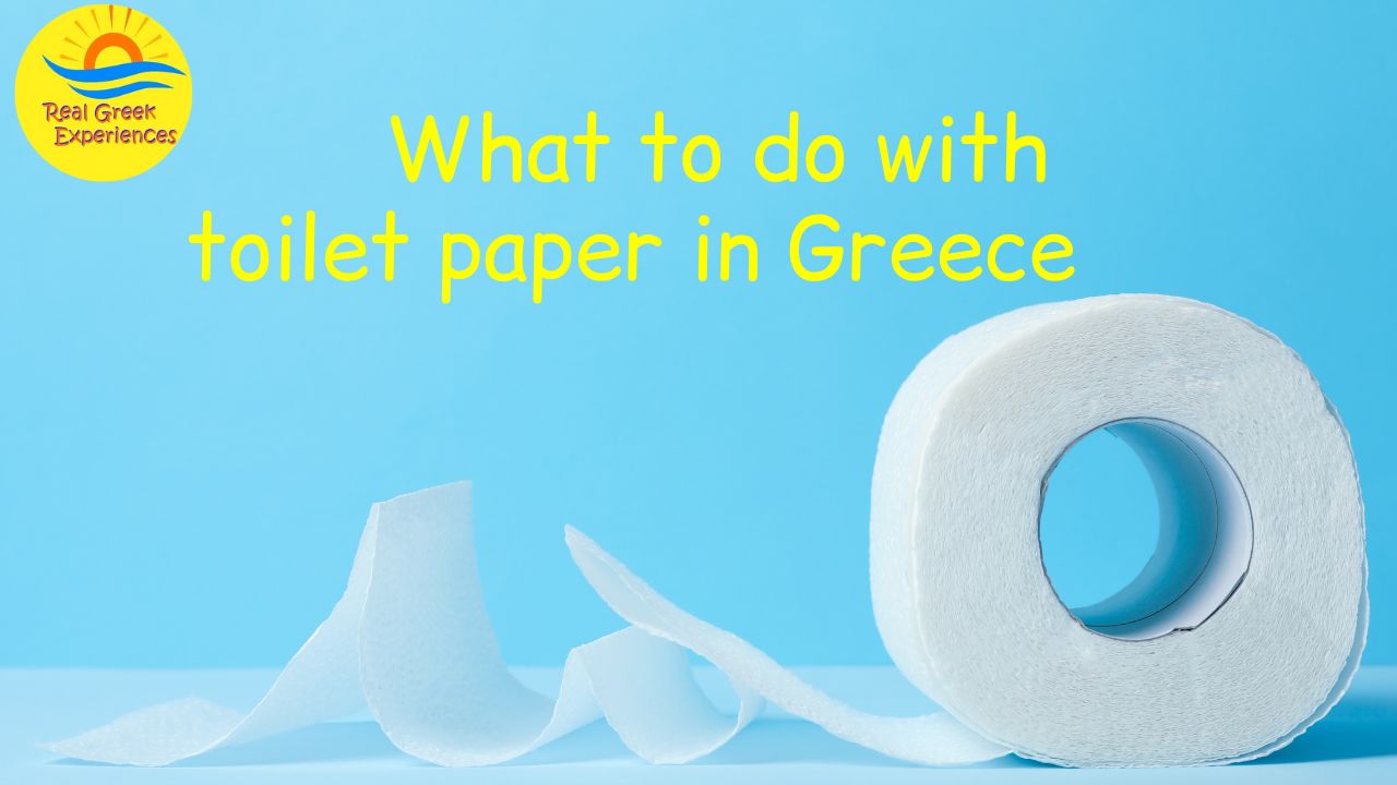 Toilet paper in Greece