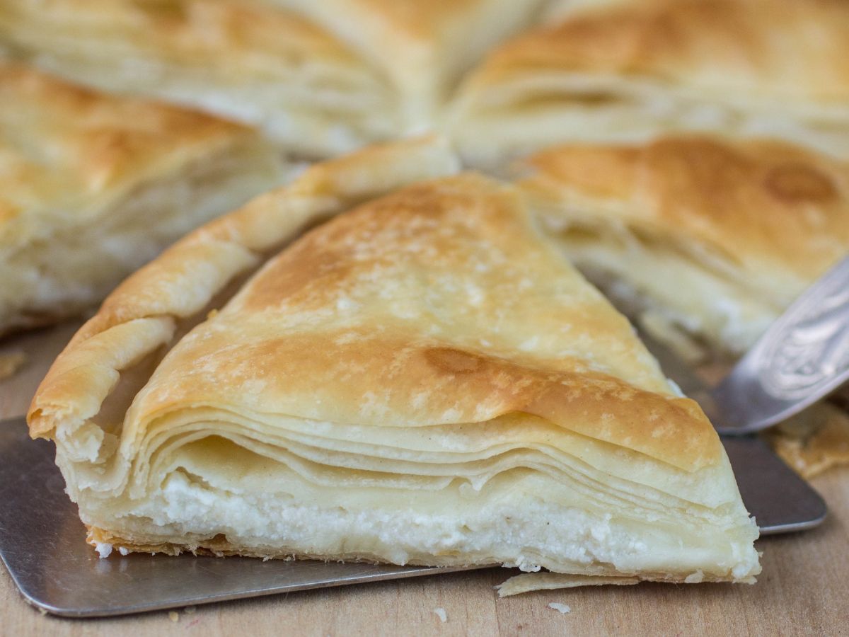 Tiropita is one of the most delicious Greek pastries