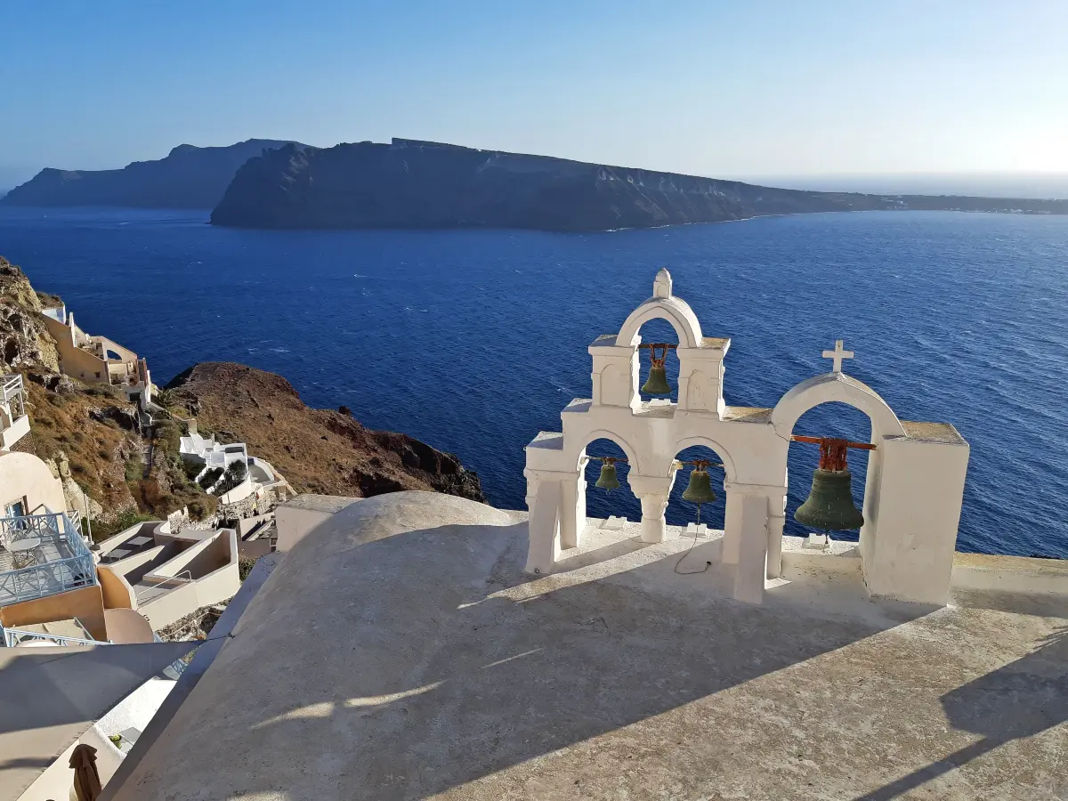 Church in Santorini Greece