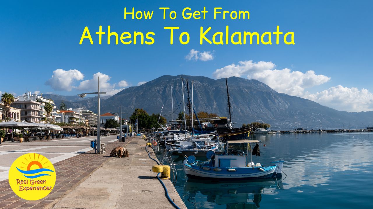 How to get from Athens airport to Kalamata in Greece