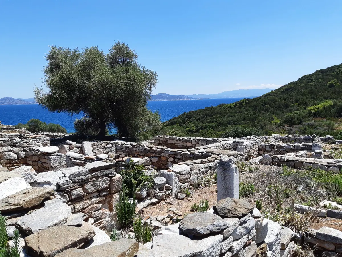 Ramnous ancient site close to Athens