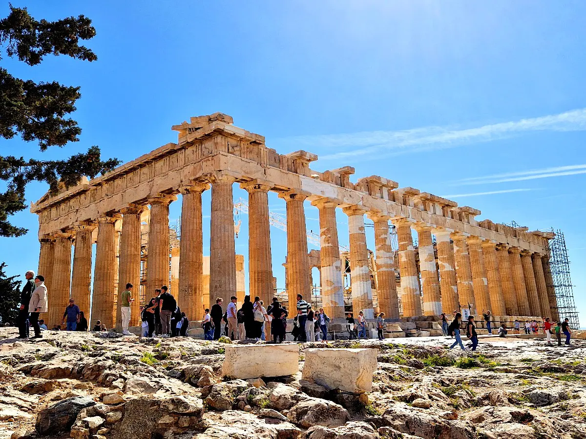 Free admission on the first Sunday in November - The Parthenon in the Acropolis