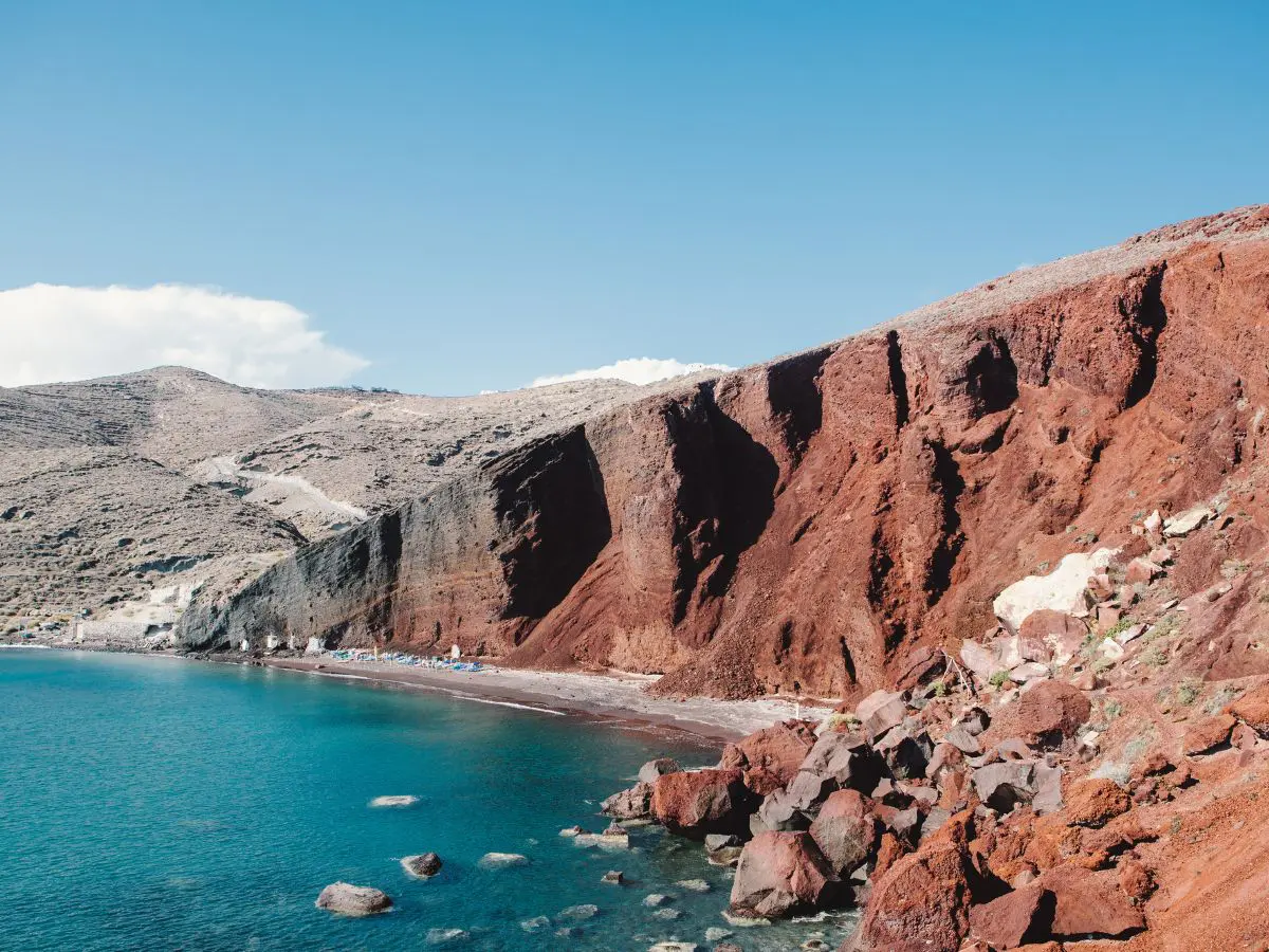 Red Beach Santorini Greece
