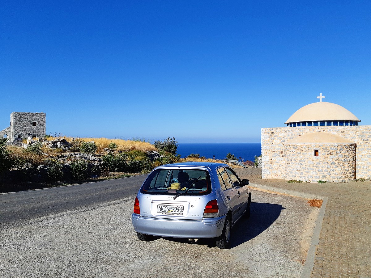 The drive from the Athens airport to Kalamata takes about 3 hours