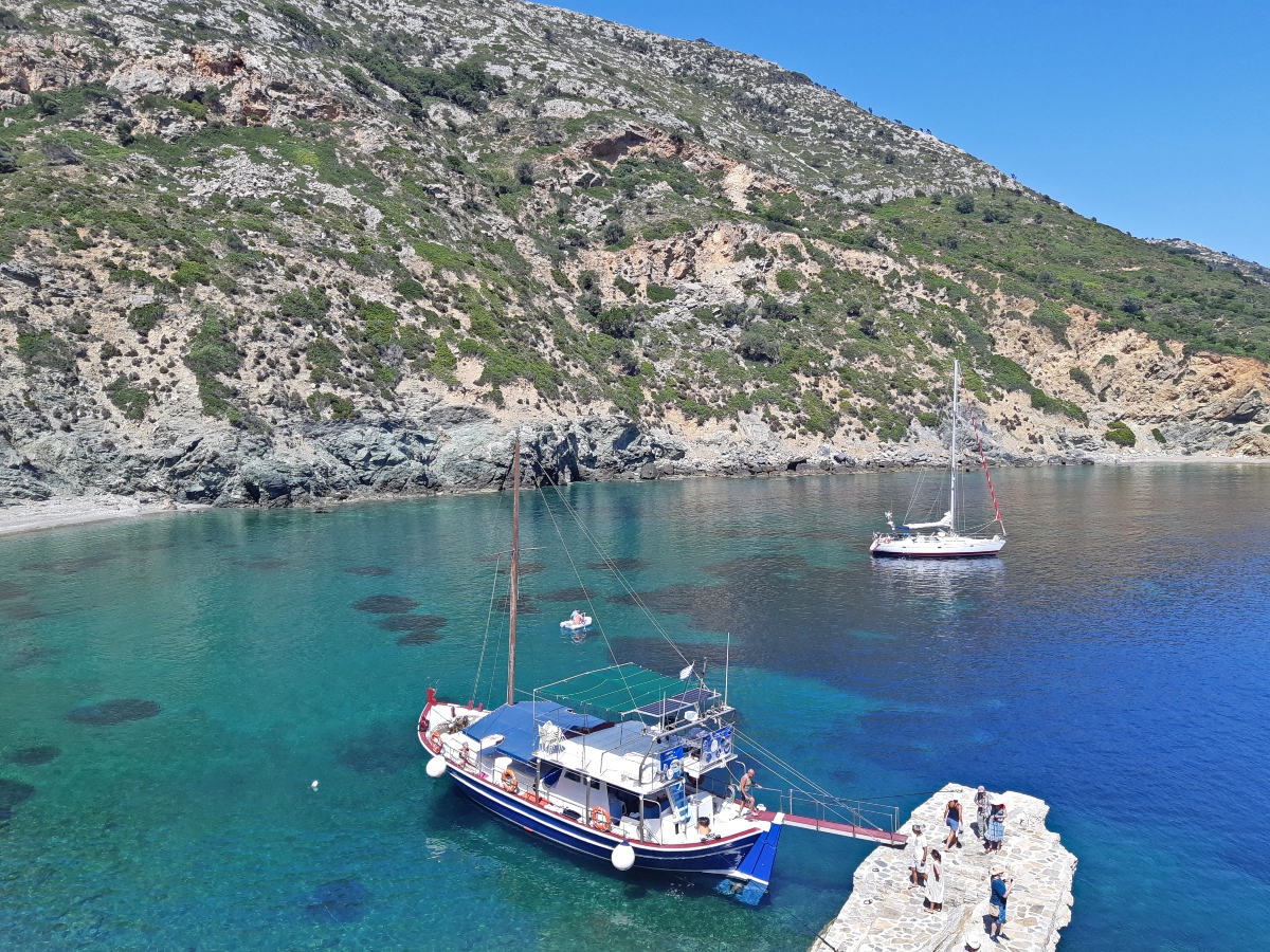 Sailing trip from Skopelos to Alonissos 