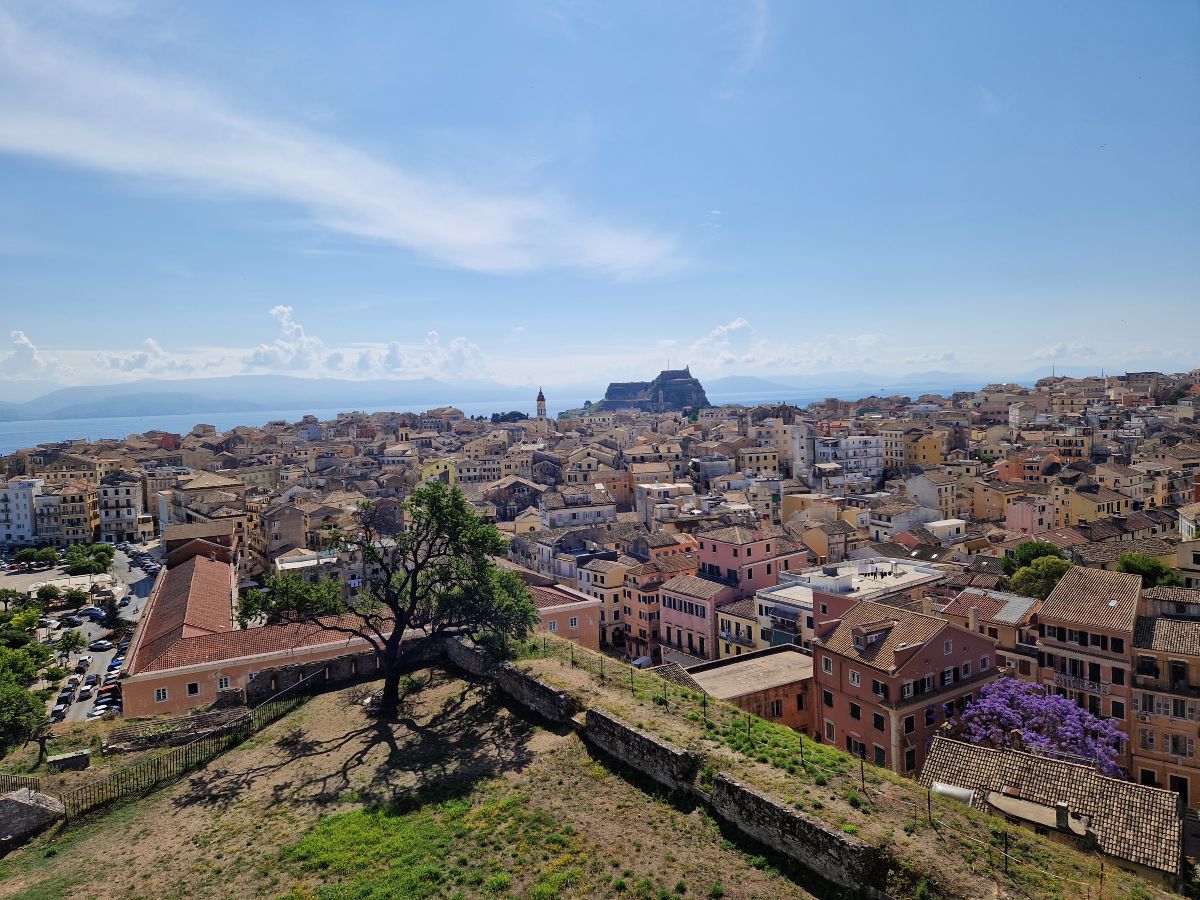 View of Corfu Town