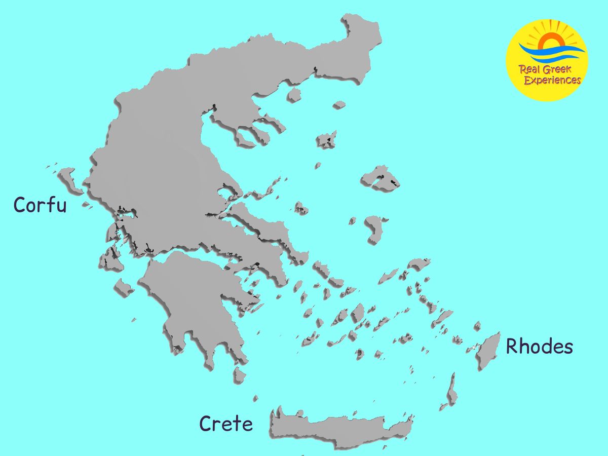 Where is Corfu in Greece