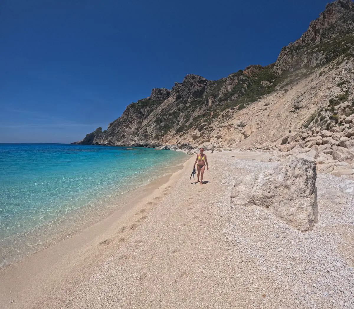 An amazing beach in Greece