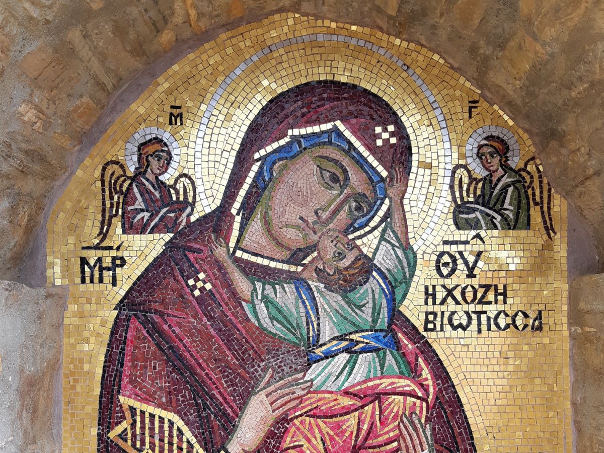 Icon of the Virgin Mary in Greece
