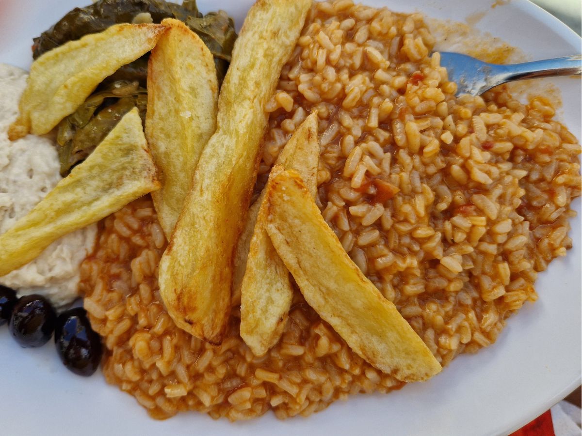 Pilafi rice from Kasos