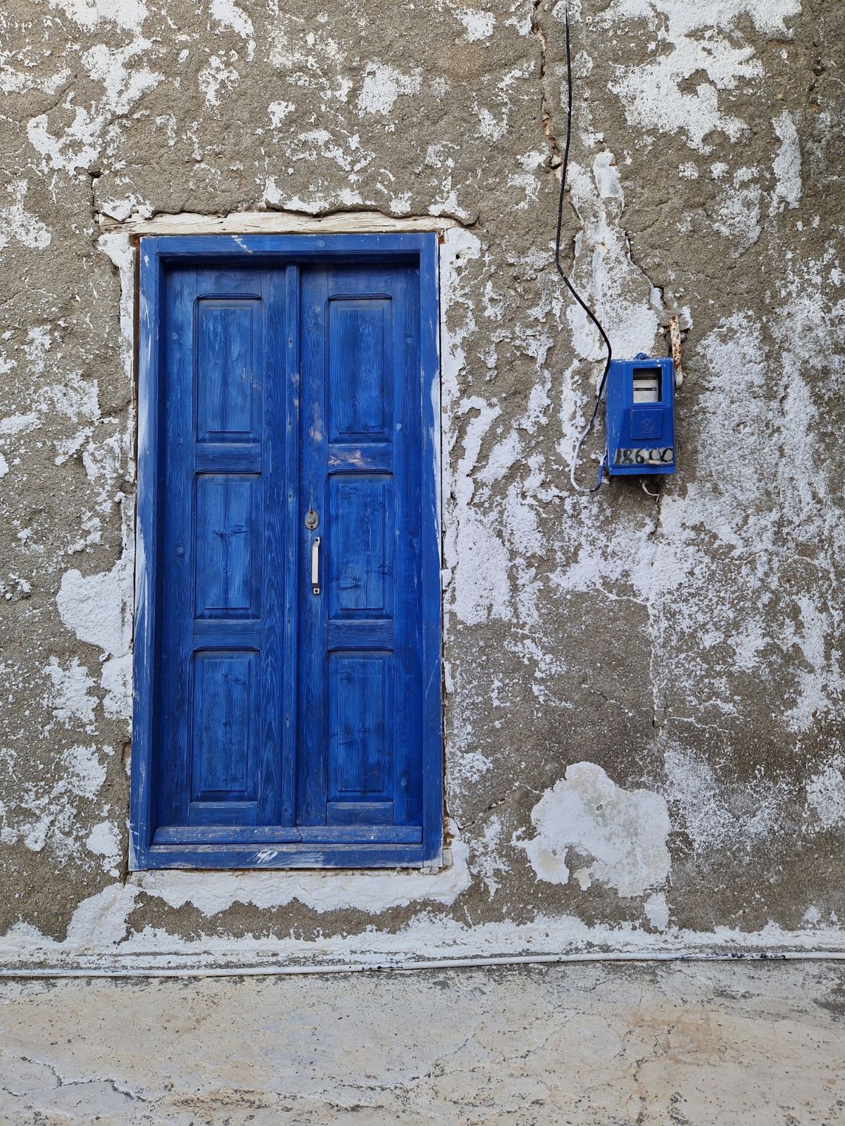 A house door in Kasos Greece