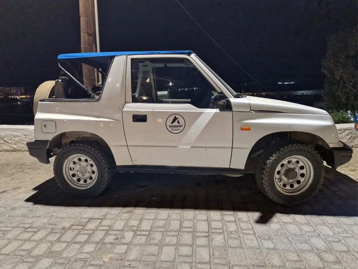 You can visit all the beaches in Karpathos in a jeep