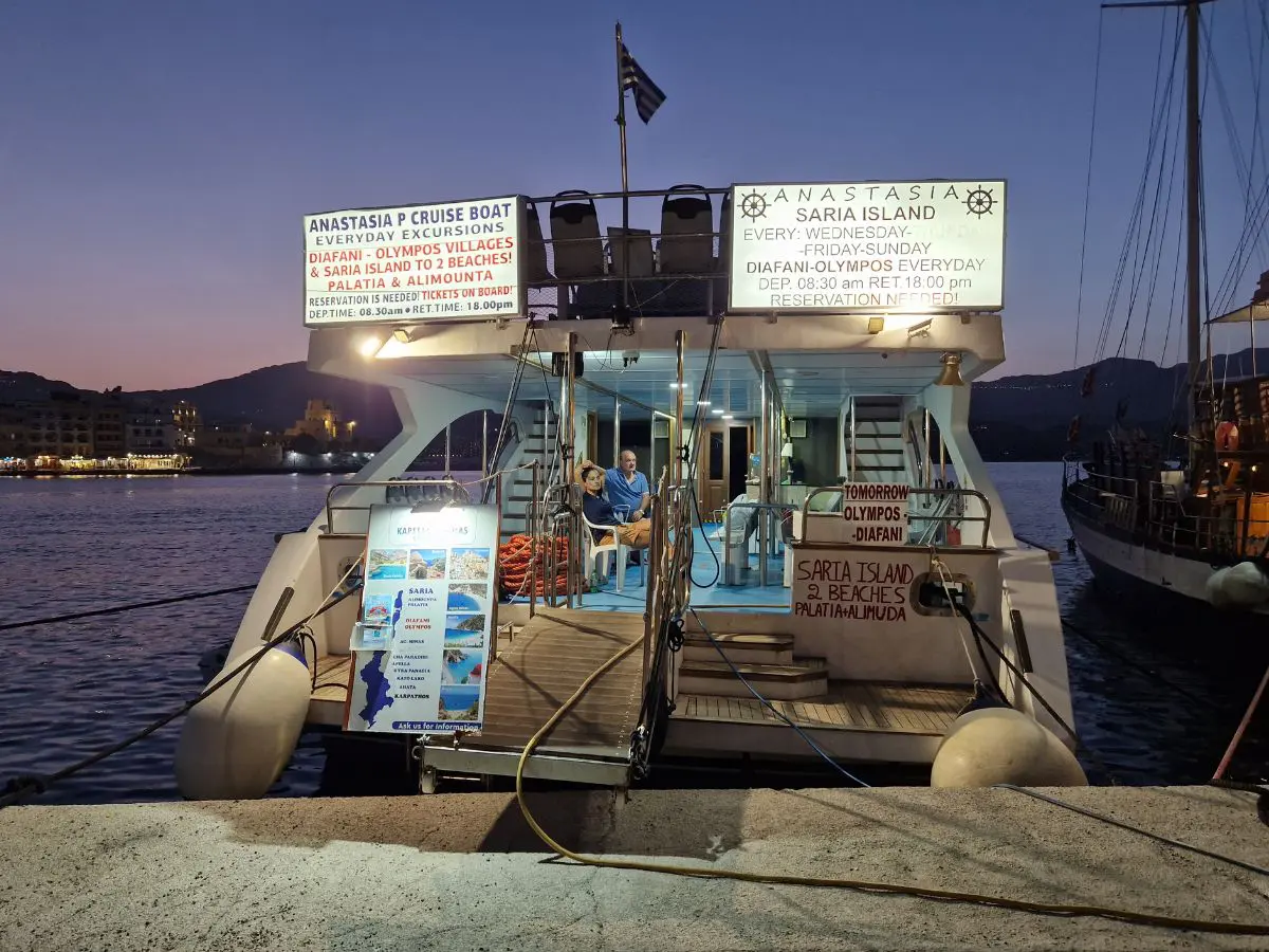 Take a boat trip around Karpathos
