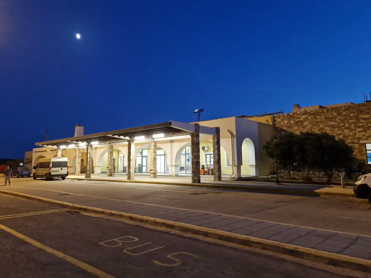 The airport in Karpathos