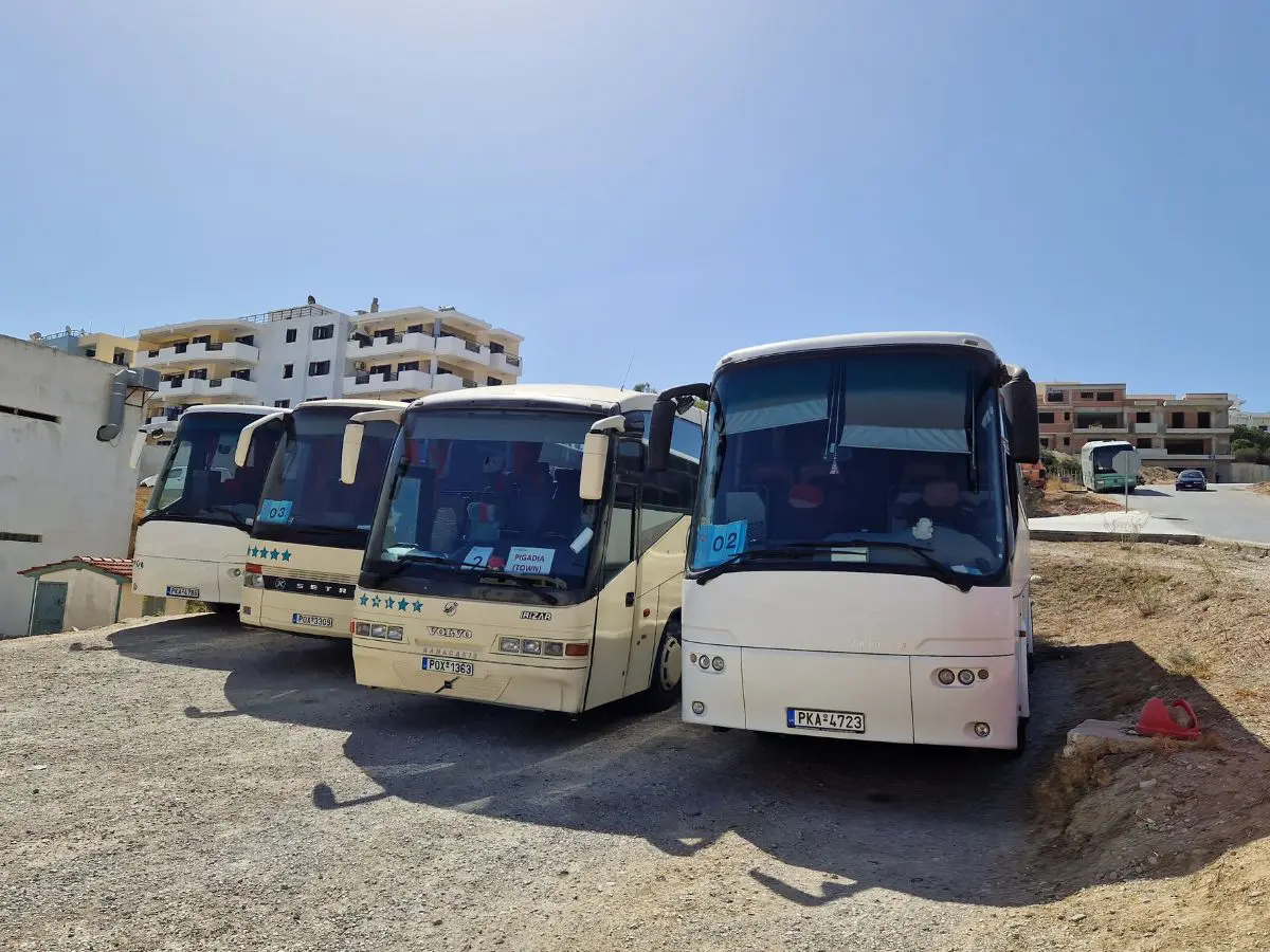 Buses in Pigadia Karpathos