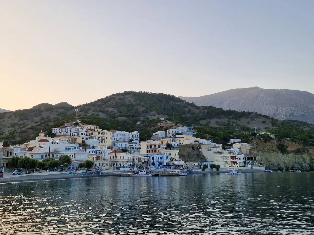 Diafani village in Karpathos