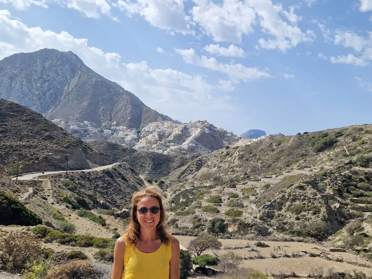 View of Olympos Karpathos