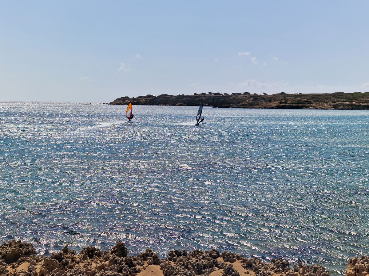 Windsurfing is one of the best things to do in Karpathos