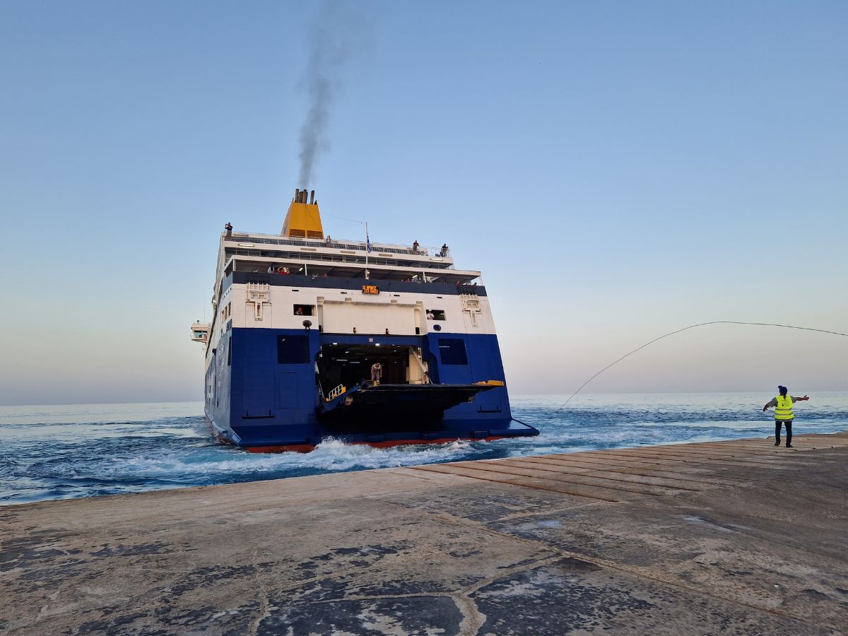 A ferry to Karpathos