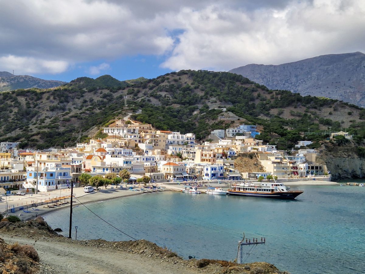 Diafani port town Karpathos