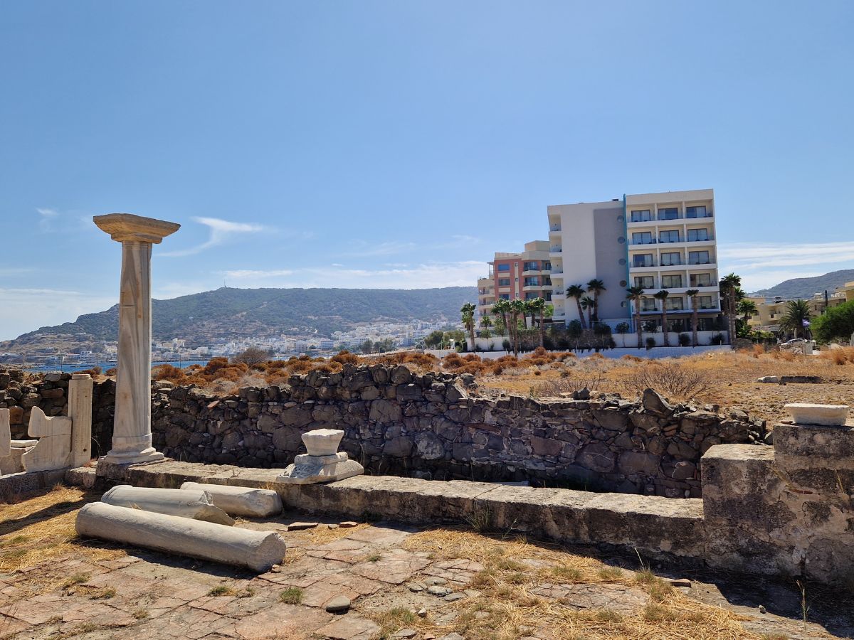 Agia Fotini ancient ruins Karpathos