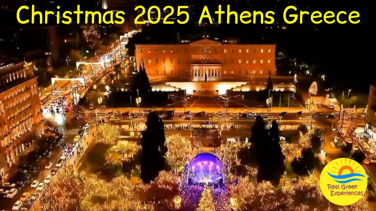 Christmas 2025 celebrations in Athens Greece