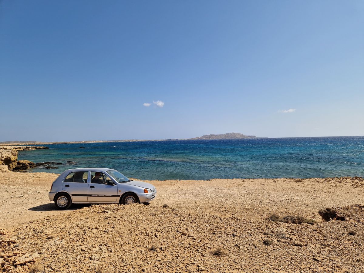 A car is the best way to see Karpathos Greece
