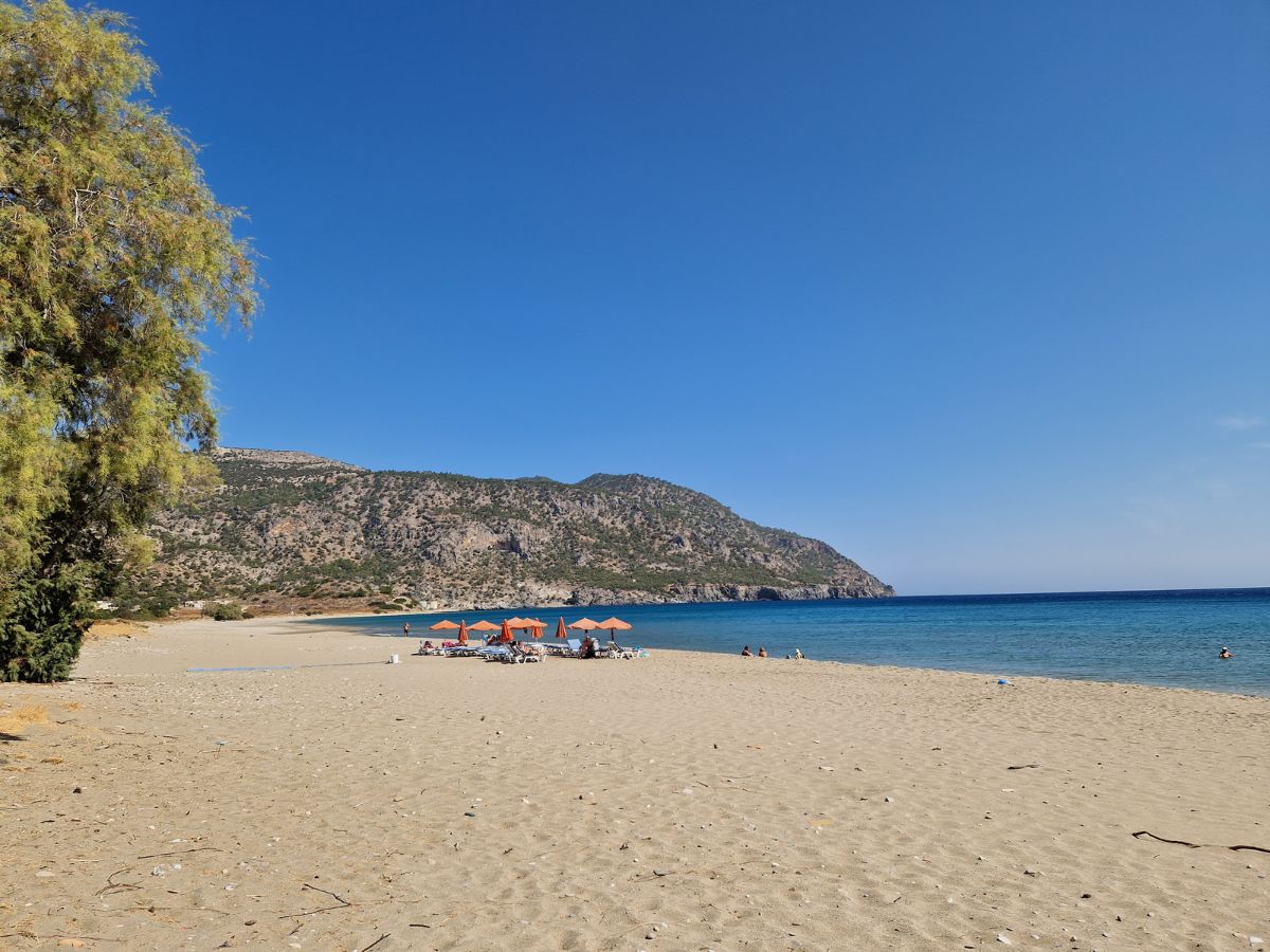Affoti beach close to Pigadia Karpathos