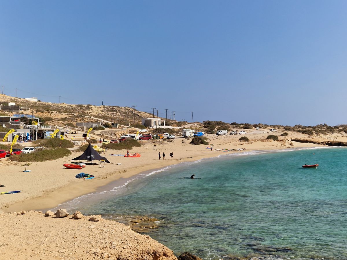 Windsurfing kitesurfing Karpathos