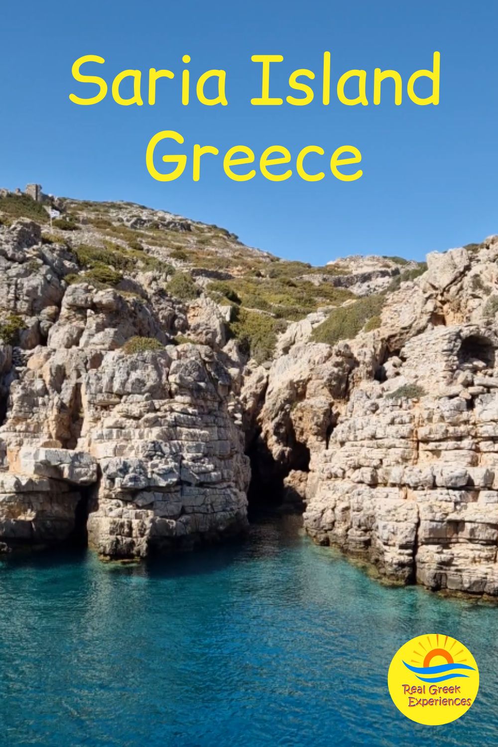 Boat trip to Saria Greece