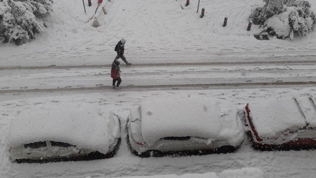 Snow Forecast In Greece, Including The Athens Outskirts