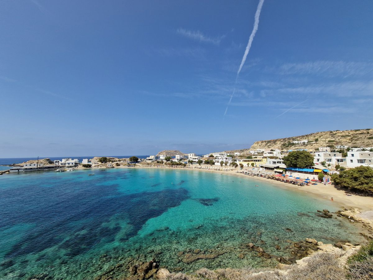Lefkos beach Karpathos
