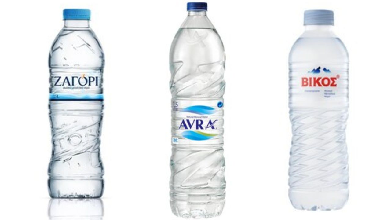 Bottled water in Greece 