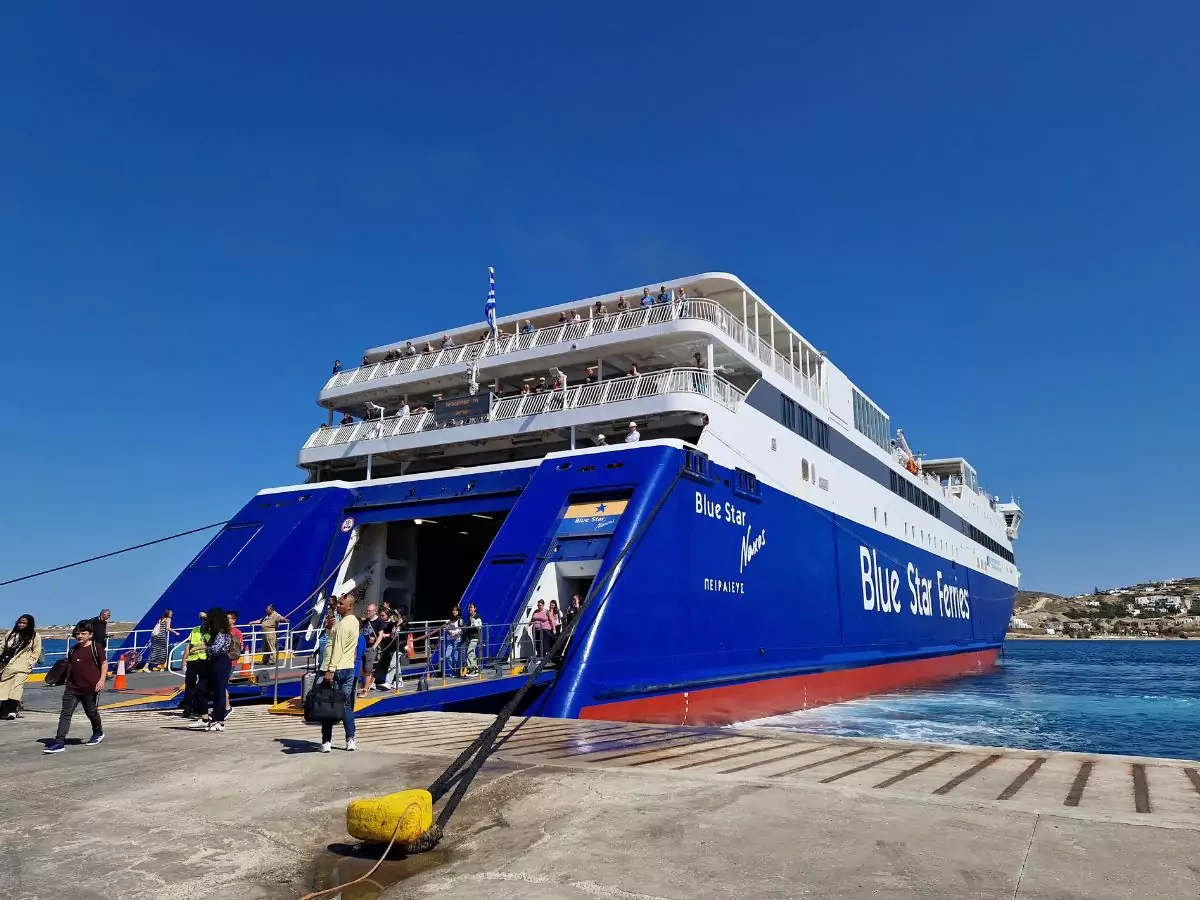 Blue Star Ferry from Piraeus