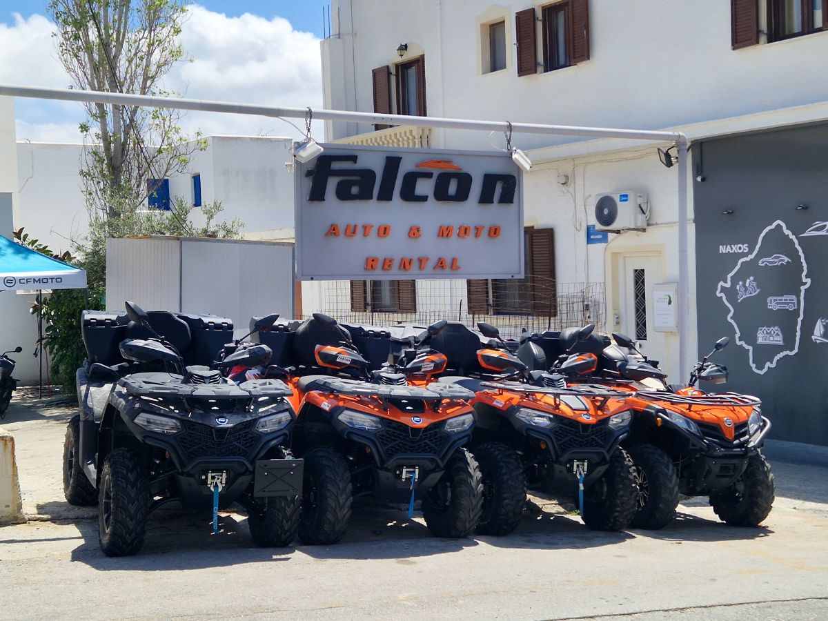 You can hire an ATV to get around Naxos