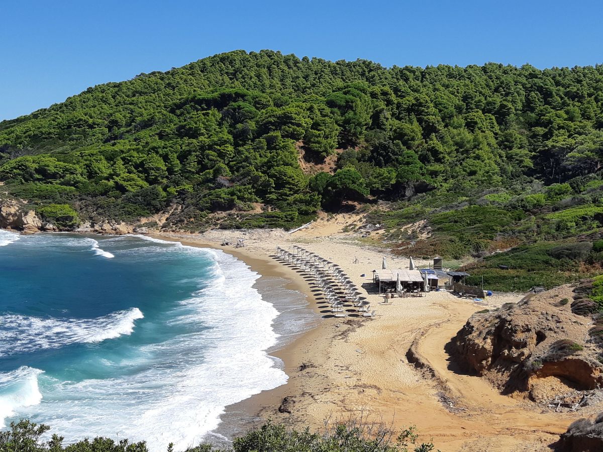 Ferries in Greece can get cancelled due to strong winds