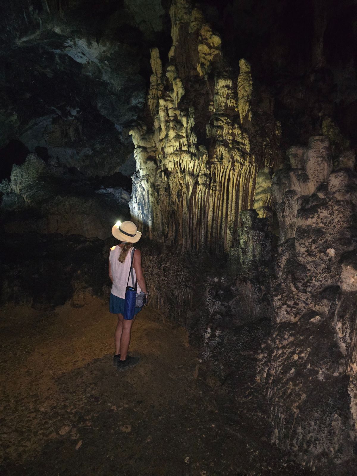 Inside St John's cave Iraklia Greece