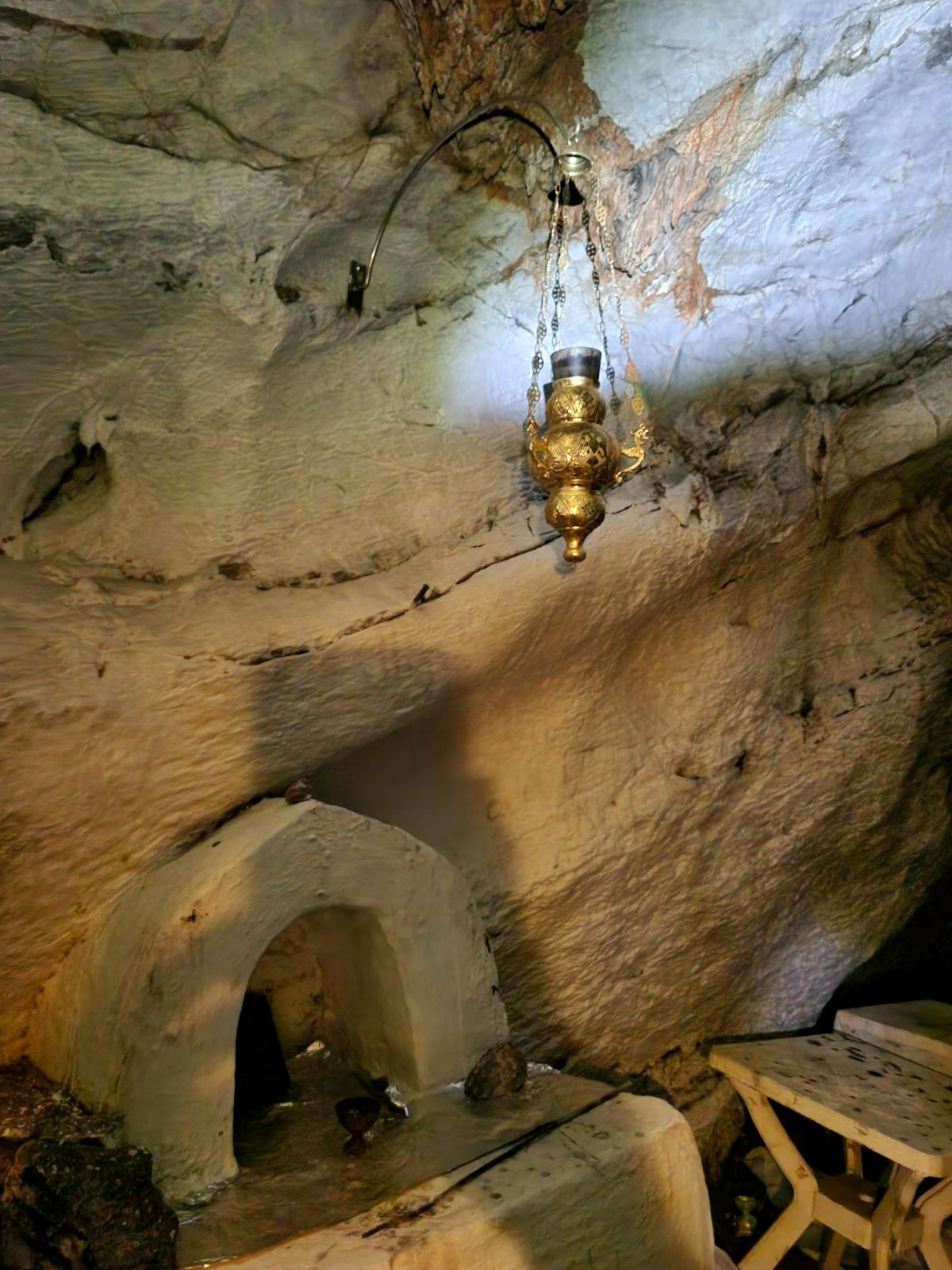 Inside the Iraklia cave