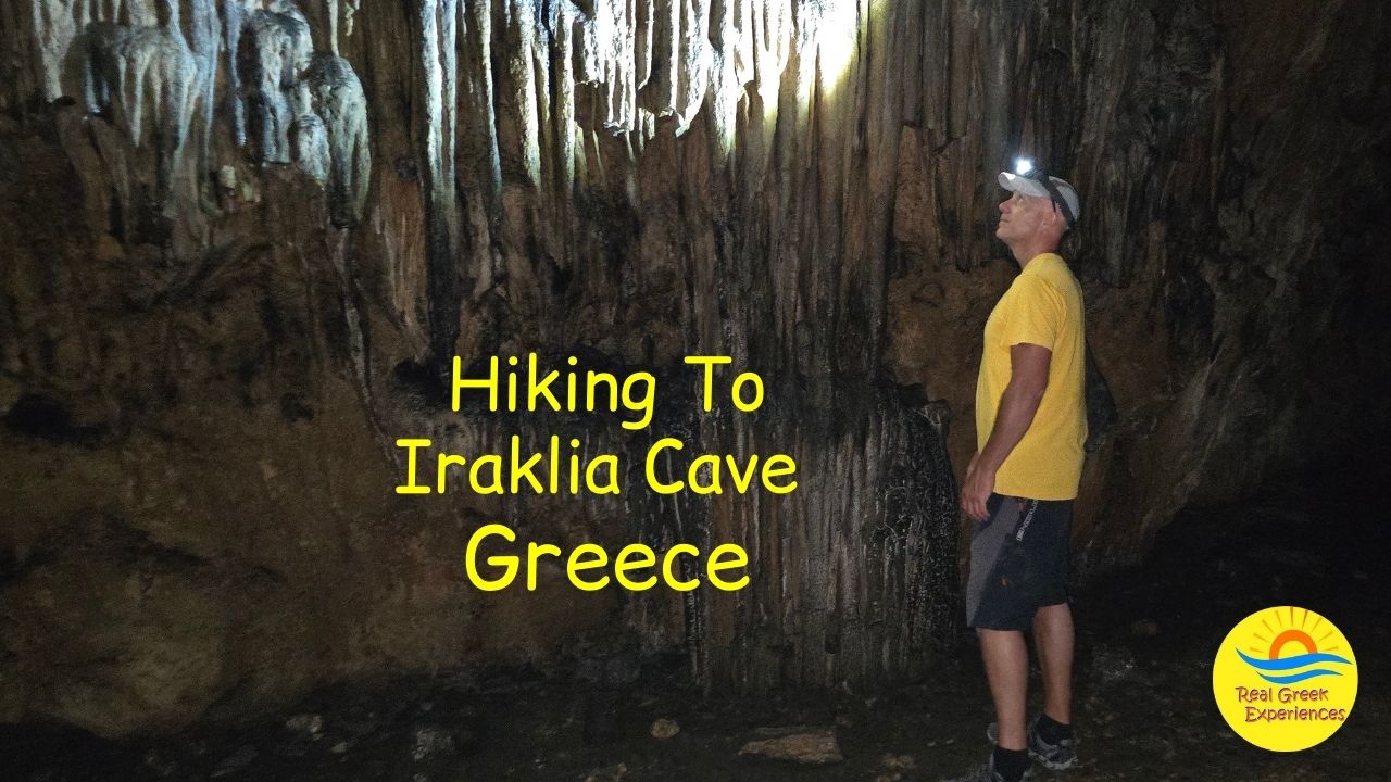 Hiking to St John's Cave in Iraklia Greece