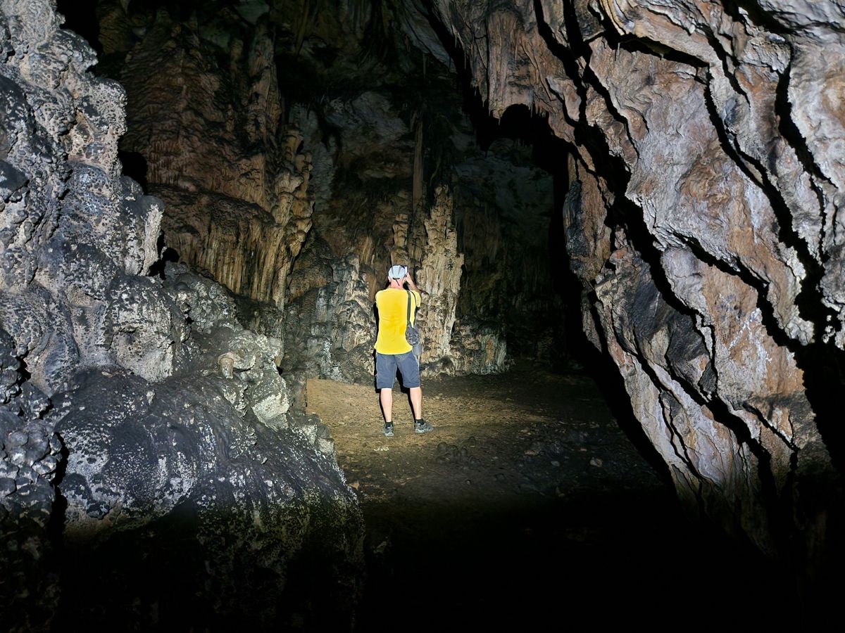 The cave of St John Iraklia