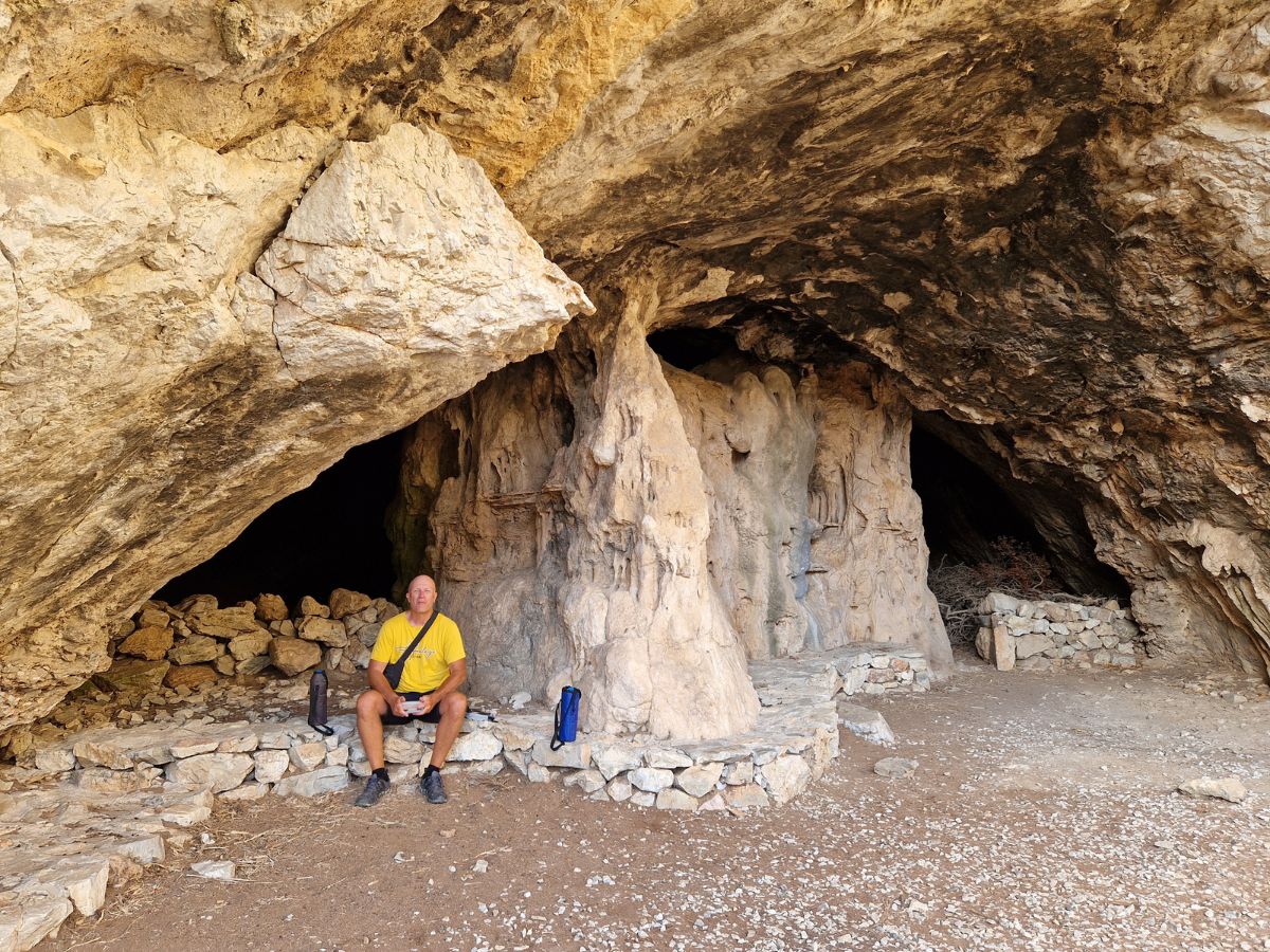 Polyphemus cave Iraklia