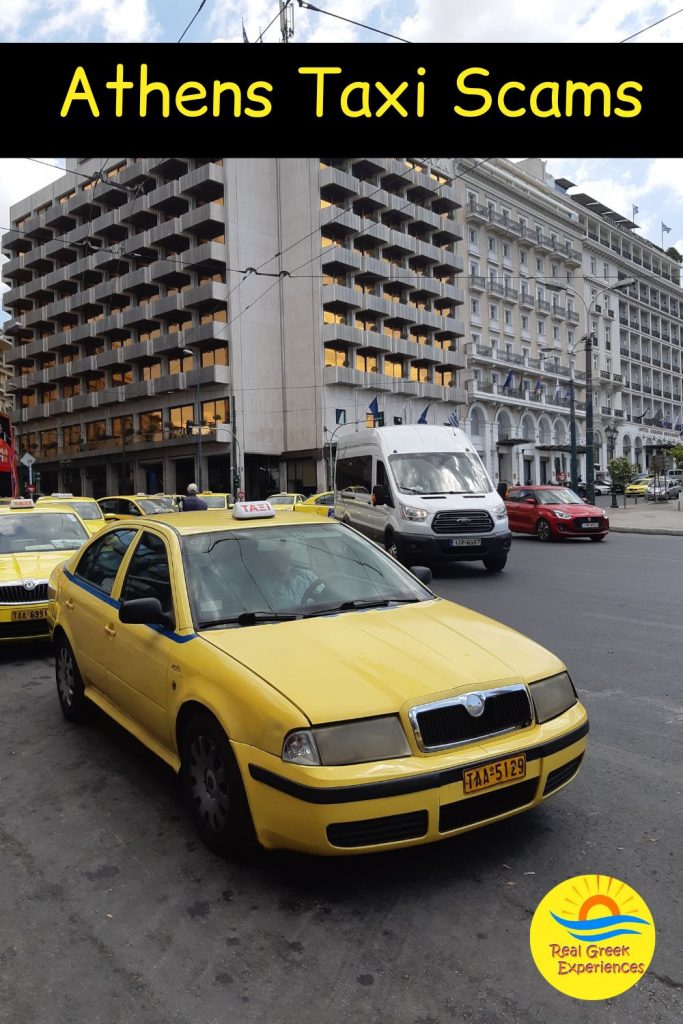 How to avoid taxi scams in Athens Greece