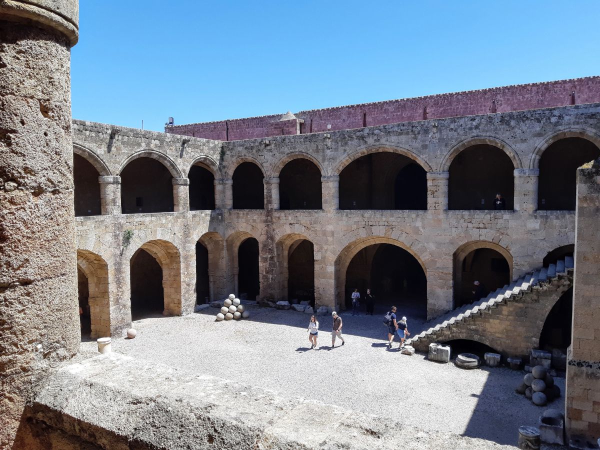 August full moon events Greece - Archaeological museum in Rhodes Town
