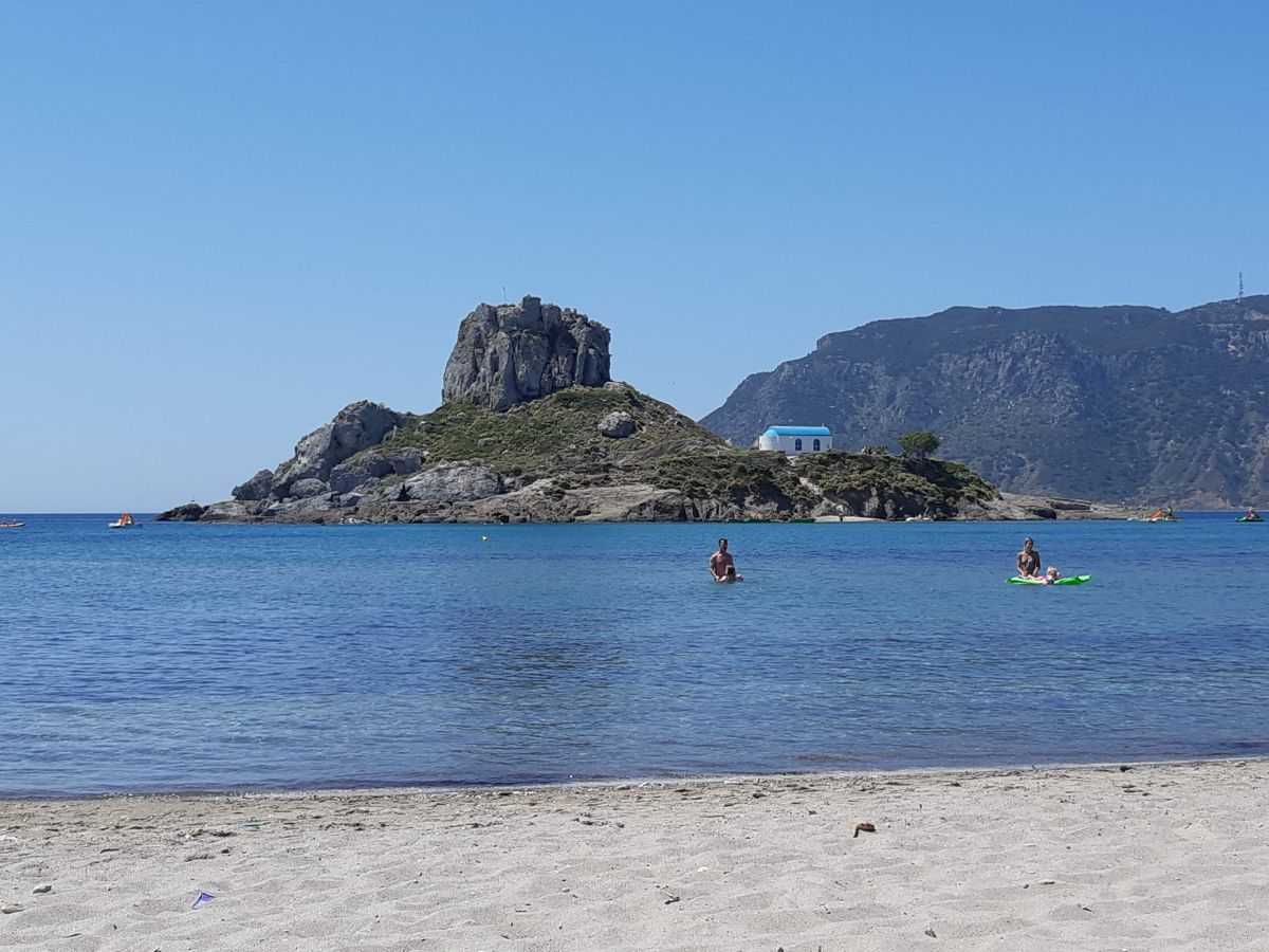 View of Kos island Greece
