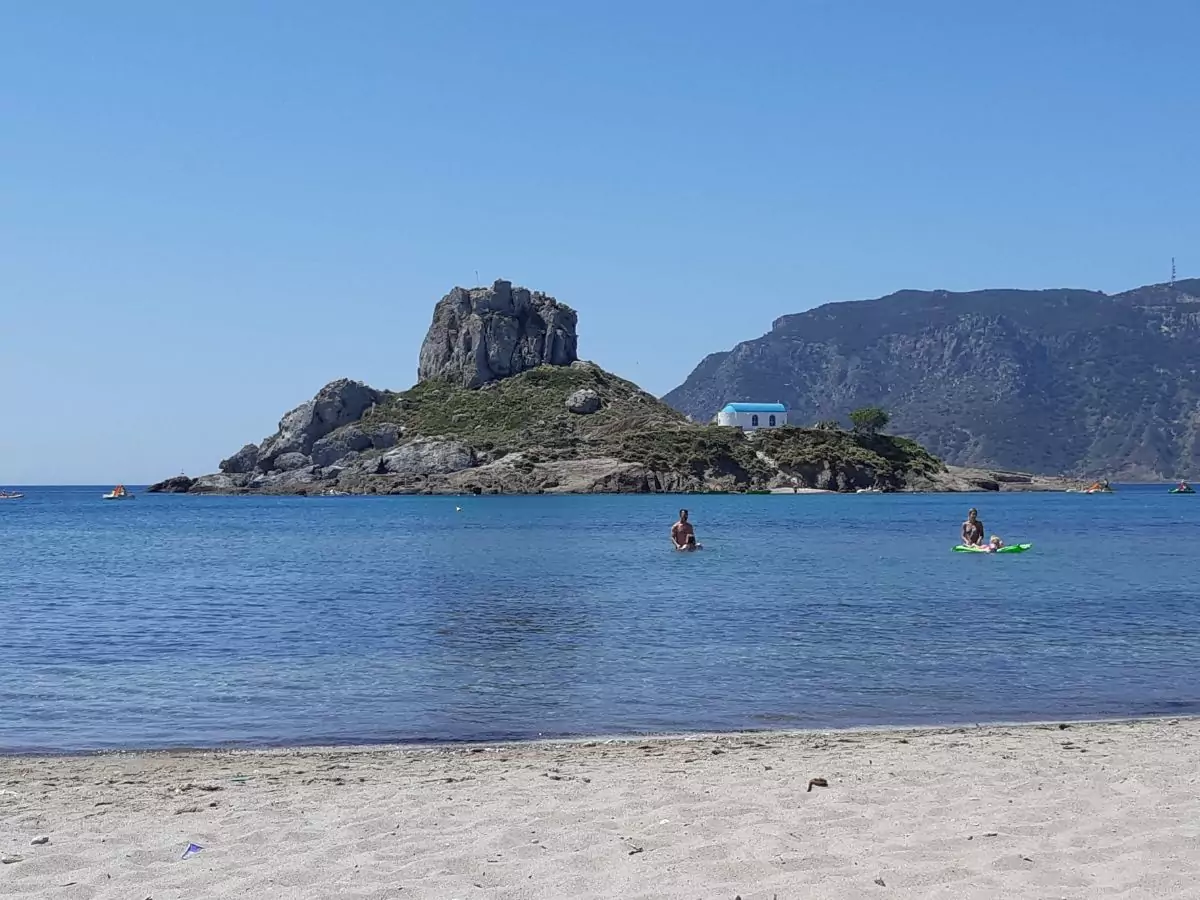 View of Kos island Greece