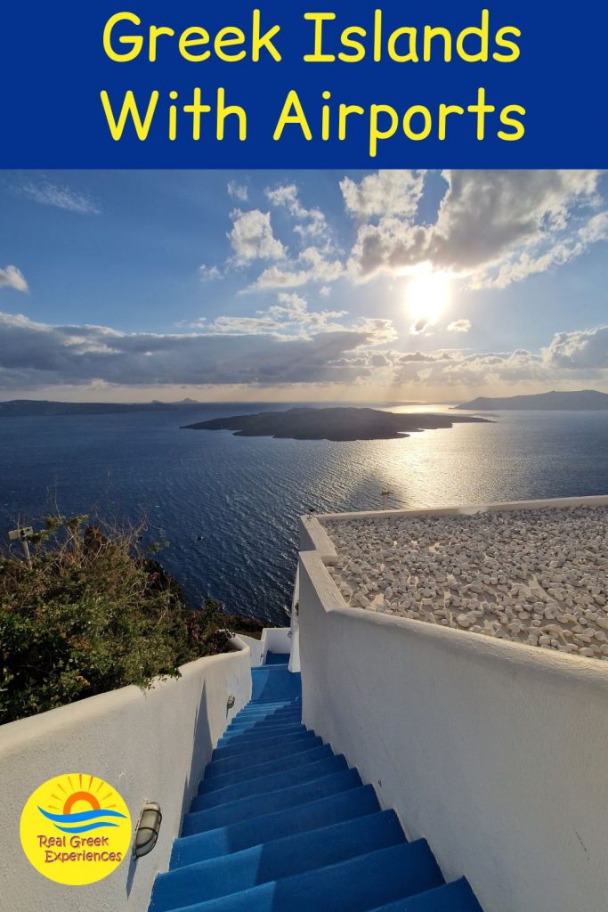 Greek islands with an airport
